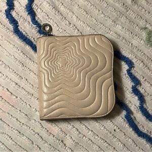 Montblanc Cream Leather Starisma Wallet